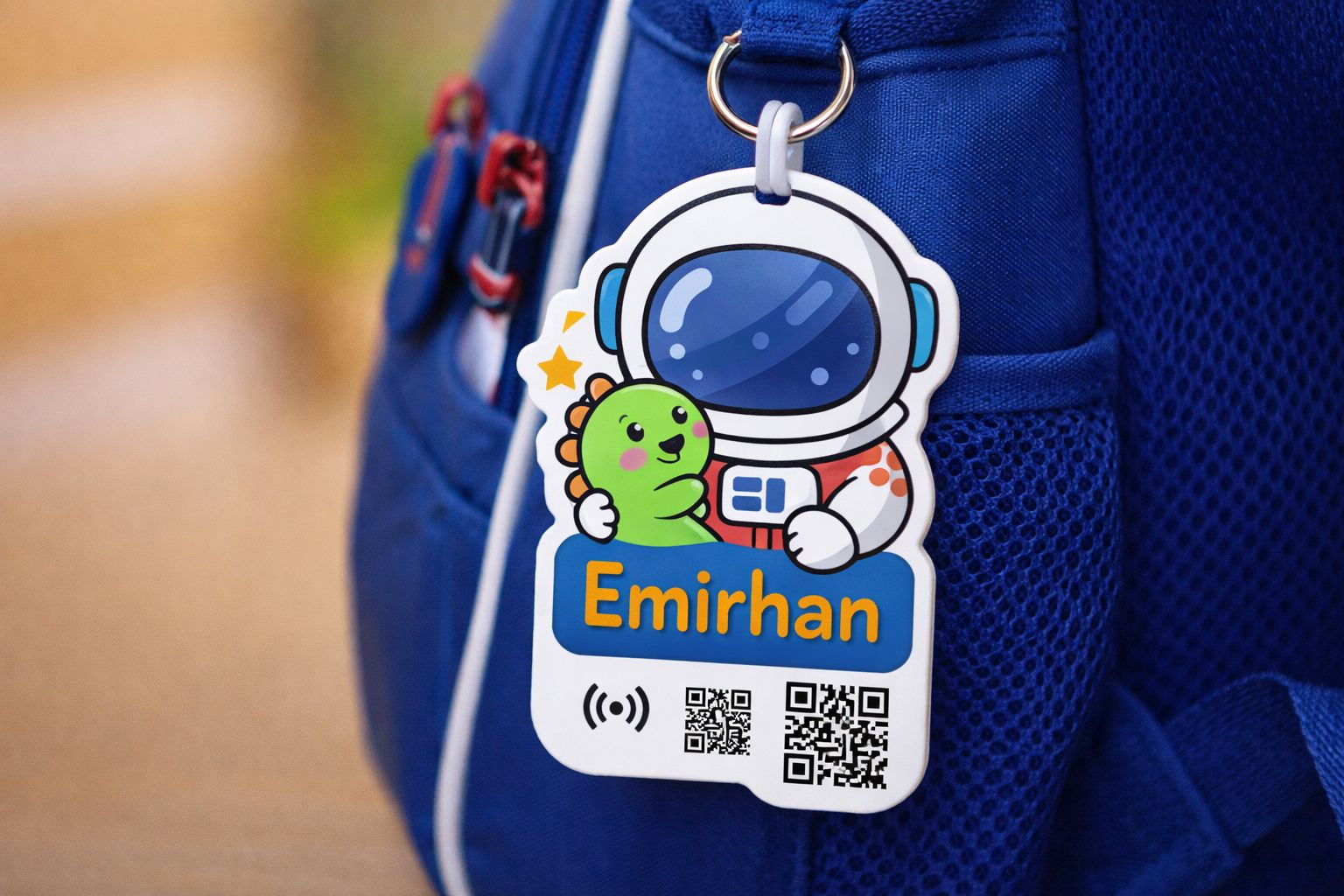 KidSafe NFC Çanta Etiketi